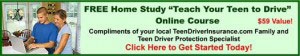 Click Here For a Free 16 Step Teach Your Teen To Drive Course