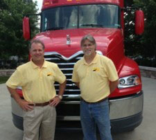 Tom and Ken on Truck